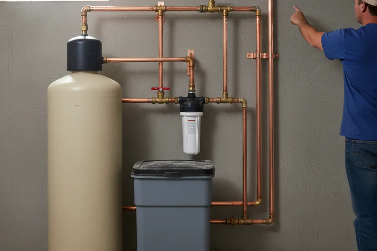 Whole-house water treatment system installed in Muleshoe